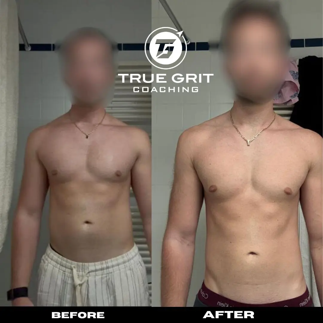 Vorher-Nachher Transformation 1 – Körpertransformation mit True Grit Coaching