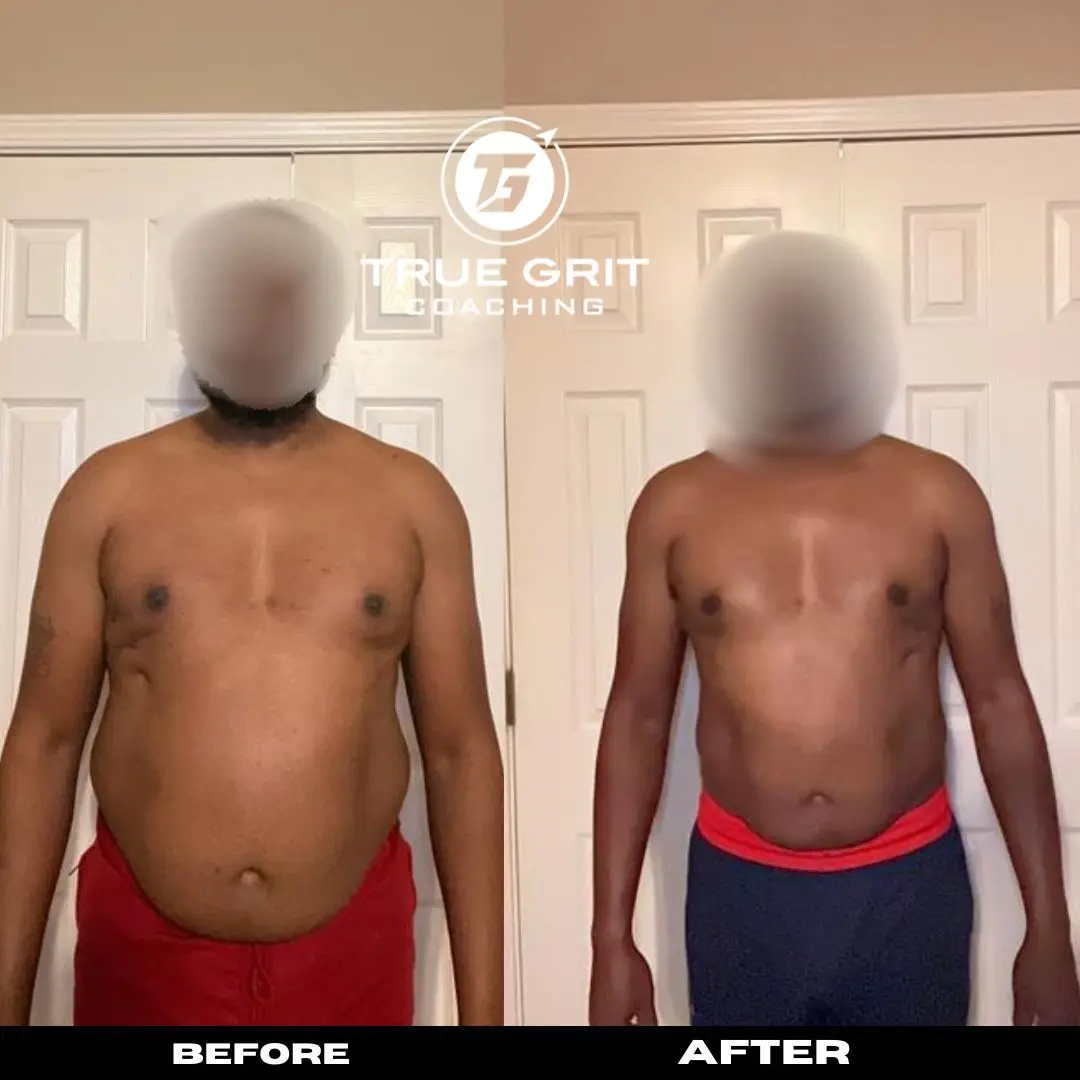Vorher-Nachher Transformation 6 – Abnehmen und Muskelaufbau Frankfurt
