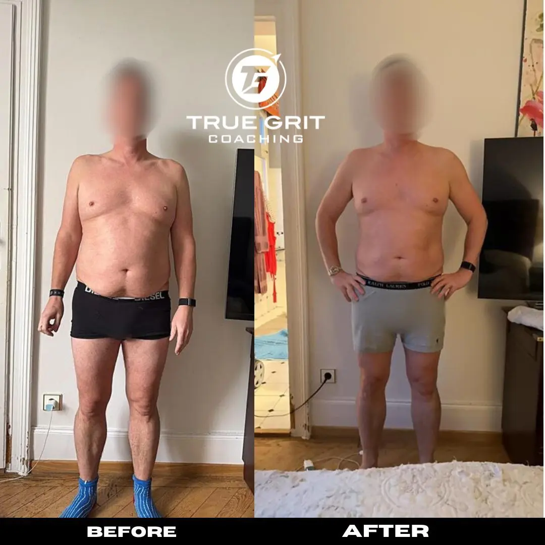 Vorher-Nachher Transformation 8 – Abnehmen und Muskelaufbau Frankfurt