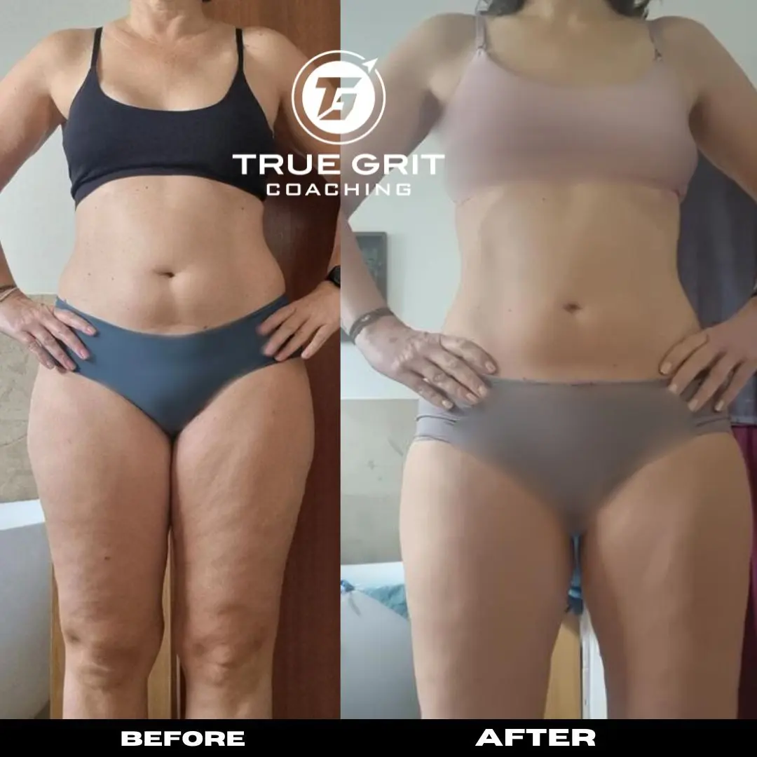 Vorher-Nachher Transformation 2 – Körpertransformation mit True Grit Coaching
